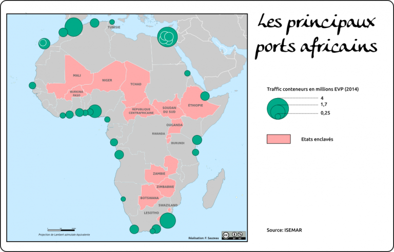 Les Ports Africains L Atelier Carto D Hg Sempai