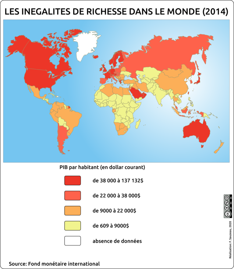 Les Inégalités De Richesse Dans Le Monde Latelier Carto Dhg Sempai 4930